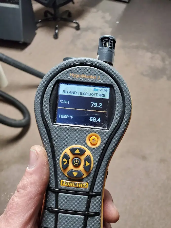 Moisture meter humidity assessment for Fire & Smoke Damage Restoration in Apple Valley