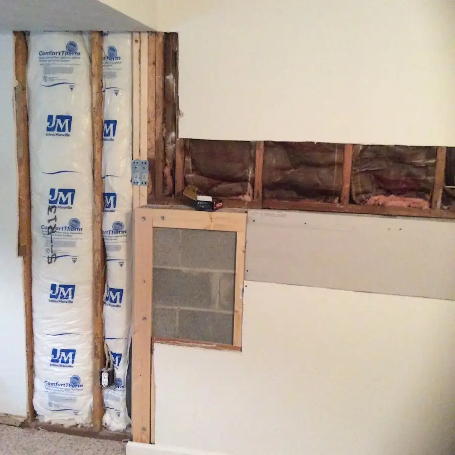 Wall insulation replacement during Odor Removal & Deodorization in Apple Valley